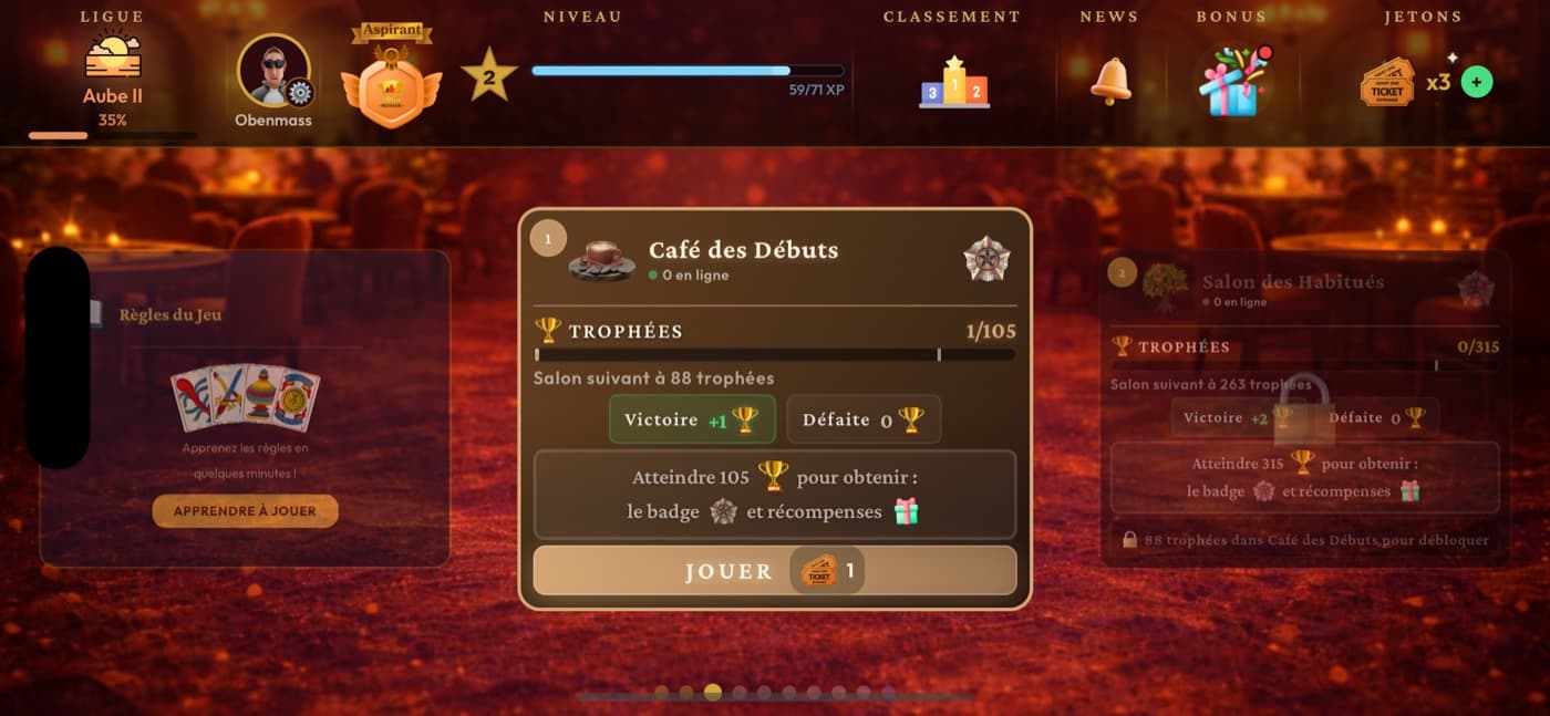 Café des Débuts — ton premier salon pour grimper
